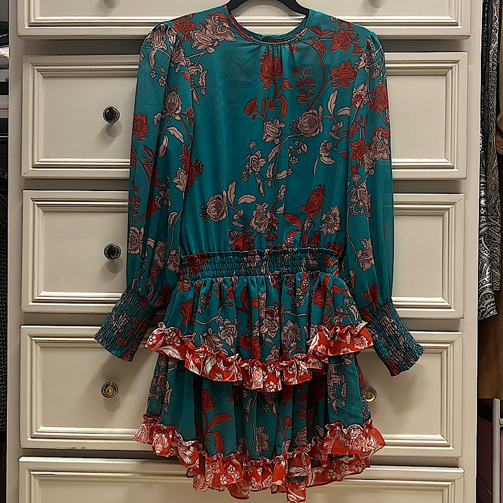 Misa Los Angeles Marin Fall Floral Print Dress size Medium
Original price $380